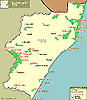 Map of KwaZulu Natal Parks