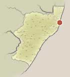 Location of Cape Vidal in KwaZulu Natal