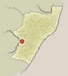 Location of Kamberg in KwaZulu Natal