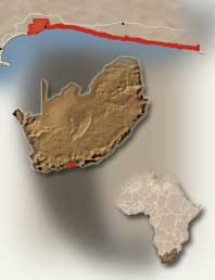 Map of Tsitsikamma Reserve